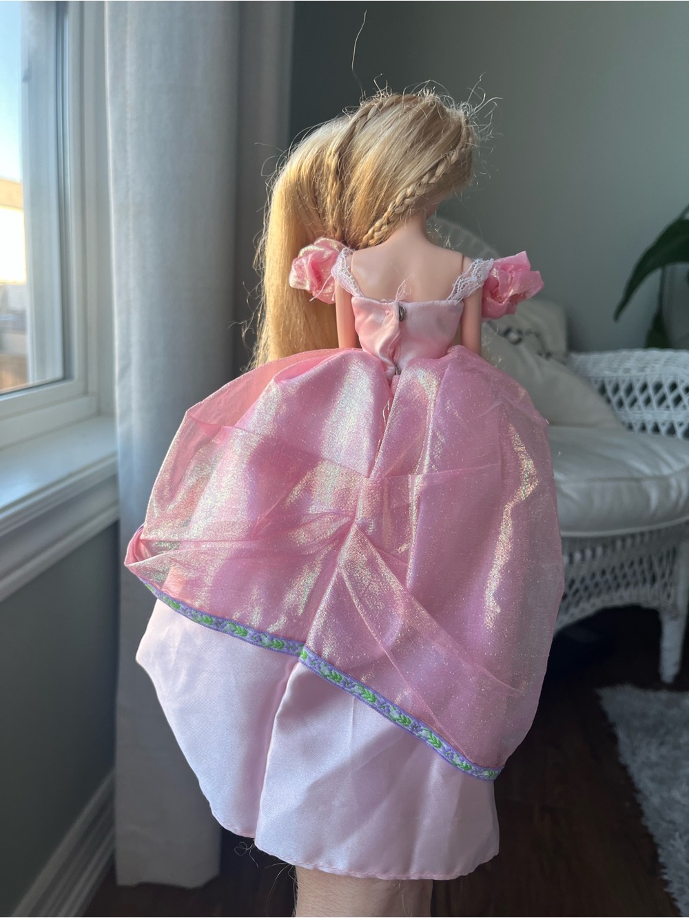 2001 Barbie Collector Edition RARE Princess RAPUNZEL DOLL Long Hair - Picture 9 of 12